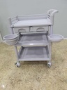 ترولي بلاستك 3 طوابق 65*40