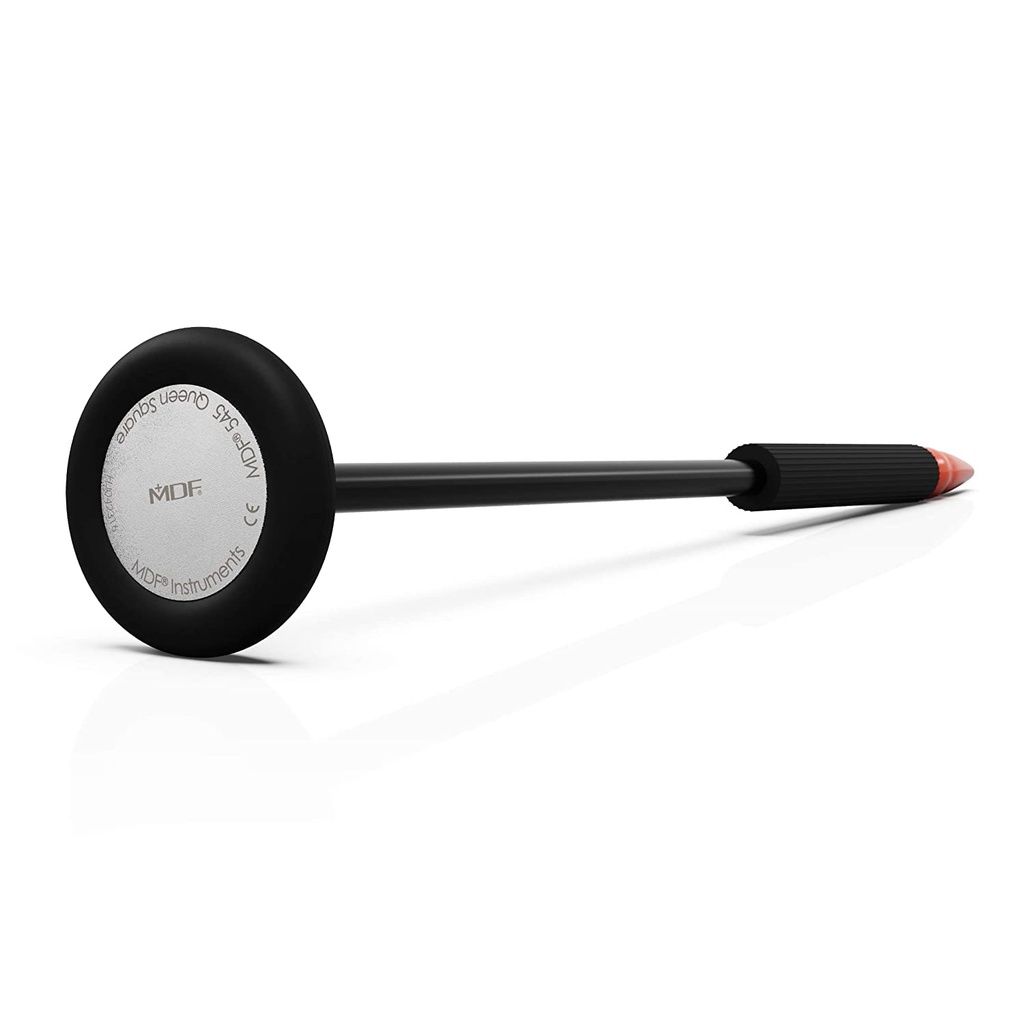 MDF Instruments MDF545-11 Queen Square Neurological Reflex Hammer with Pointed Tip for Superficial Responses (Black)