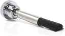 MDF Instruments, Babinski Telescoping 2.0® Neurological Reflex Hammer with Built-in Brush for cutaneous and Superficial responses - Black (MDF535XT-11)