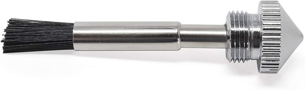 MDF Instruments, Babinski Telescoping 2.0® Neurological Reflex Hammer with Built-in Brush for cutaneous and Superficial responses - Black (MDF535XT-11)