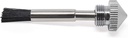 MDF Instruments, Babinski Telescoping 2.0® Neurological Reflex Hammer with Built-in Brush for cutaneous and Superficial responses - Black (MDF535XT-11)
