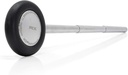 MDF Instruments, Babinski Telescoping 2.0® Neurological Reflex Hammer with Built-in Brush for cutaneous and Superficial responses - Black (MDF535XT-11)