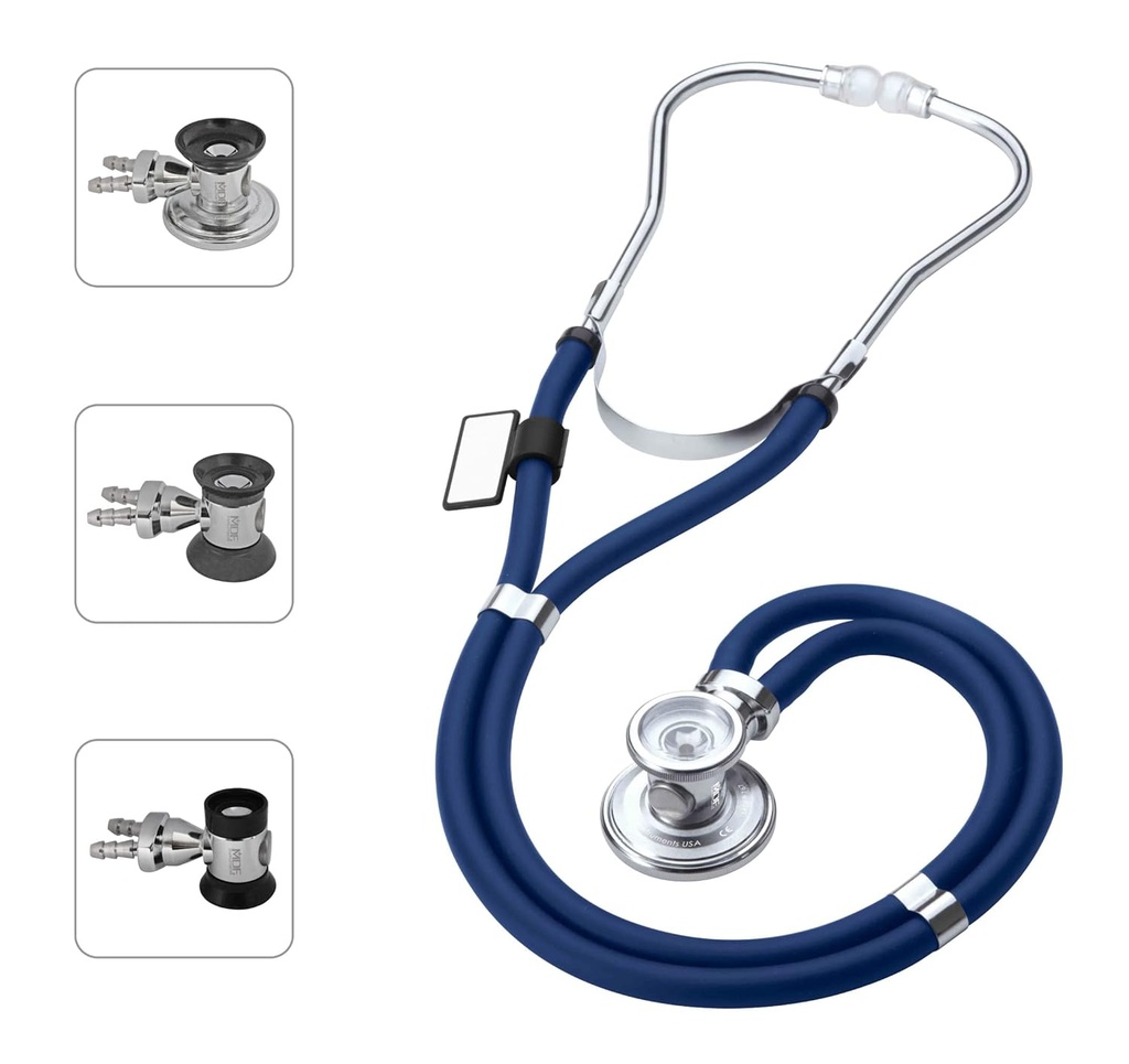 Sprague Rappaport Dual Head Stethoscope with Adult, Pediatric, Infant Convertible chestpiece MDF767