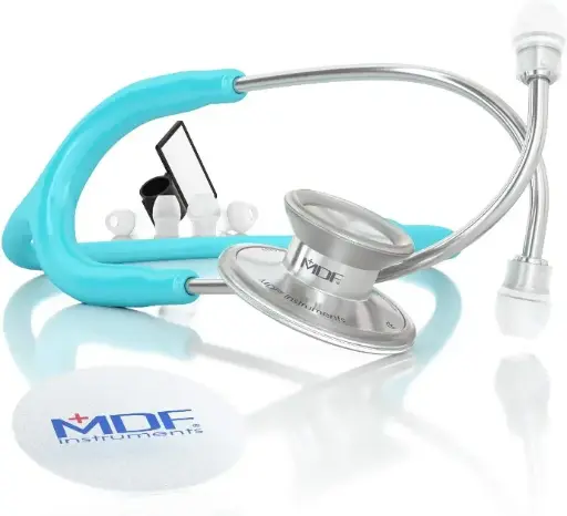 MDF 747XP Silver - Pastel Blue